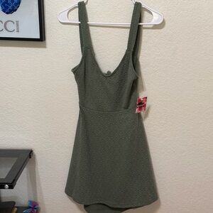 Roxy Olive Mini Dress NWT